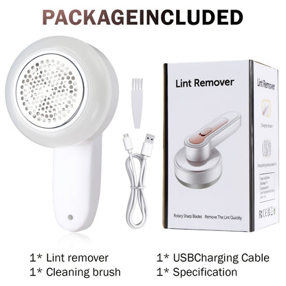 Rouleau Anti-Peluches Rechargeable - Élimination Efficace des Peluches pour Vêtements et Meubles