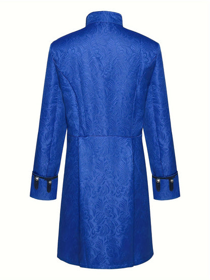 Veste Jacquard Médiévale Henri - Tenue Élégante et Stylée pour Occasions Festives