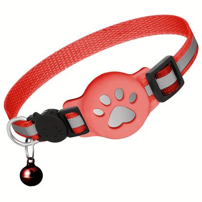 Collier pour chat avec boucle de sécurité et clochette – Réglable pour chats de différentes tailles