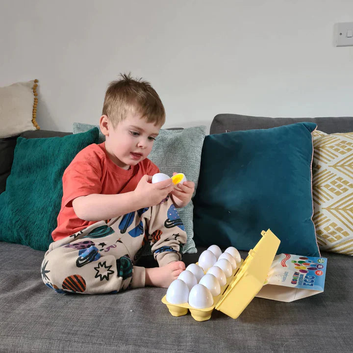 Œufs d’Apprentissage des Formes – Jeu Éducatif et Amusant pour Enfants