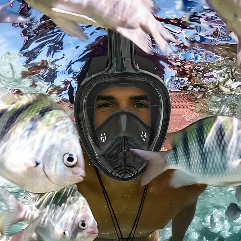 Mintégral – Vision panoramique à 180° et support caméra pour une expérience sous-marine parfaiteasque de snorkeling
