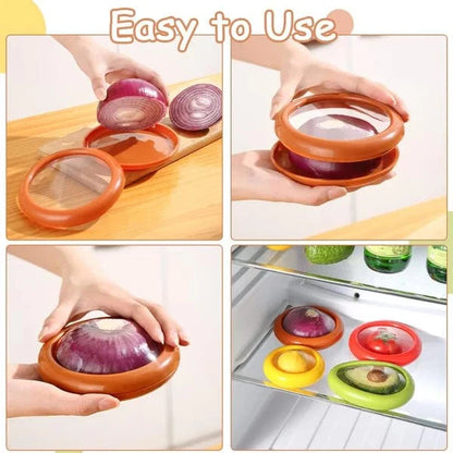 ConservaFlex - Ensemble de Conservation des Aliments en Silicone