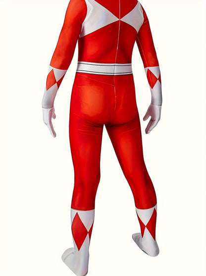 Costume Power Ranger – Cosplay Red Ranger pour Enfants