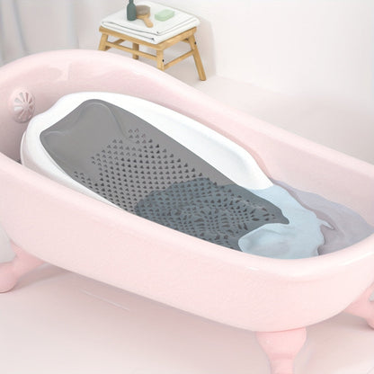 Siège de bain pliable pour enfants - Support de bain antidérapant en forme de poisson pour un bain en toute sécurité