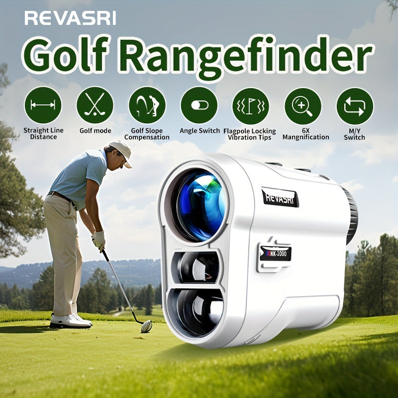 Télémètre de golf avancé – Mesures précises avec compensation de pente et retour par vibration