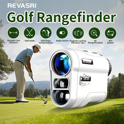 Télémètre de golf avancé – Mesures précises avec compensation de pente et retour par vibration