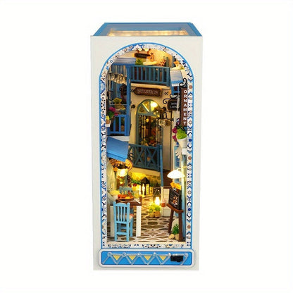 Puzzle 3D en bois fait main – Maison miniature sur le thème de la mer