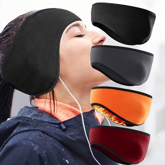 Bandeau chauffe-oreilles en polaire - Parfait pour les activités extérieures en hiver