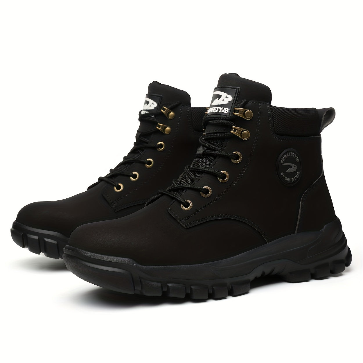 Bottes de travail robustes avec embouts en acier – Durables et confortables pour le travail et l’industrie