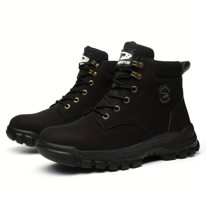 Bottes de travail robustes avec embouts en acier – Durables et confortables pour le travail et l’industrie