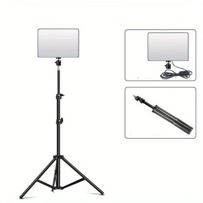 Trépied et Lampe Réglables – Idéal pour la Photographie, les Installations en Studio et les Tournages Vidéo