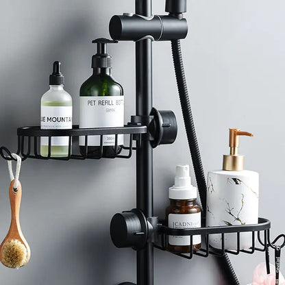 AquaGrip Étagère de Douche – Pratique, Inoxydable et Gain de Place