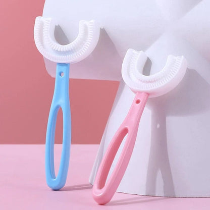 GentleBrush - Brosse à dents pour enfants ultradouce à 360° en forme de U