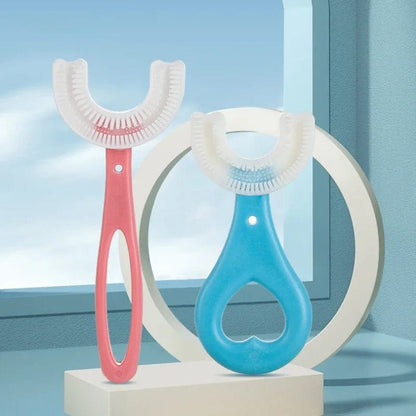 GentleBrush - Brosse à dents pour enfants ultradouce à 360° en forme de U