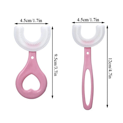 GentleBrush - Brosse à dents pour enfants ultradouce à 360° en forme de U