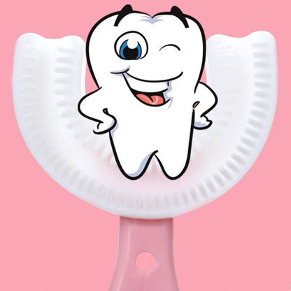 GentleBrush - Brosse à dents pour enfants ultradouce à 360° en forme de U