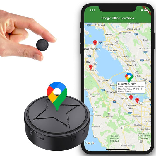 GPS Tracker Ultracompact et Magnétique – Sécurité pour Vous et Vos Biens