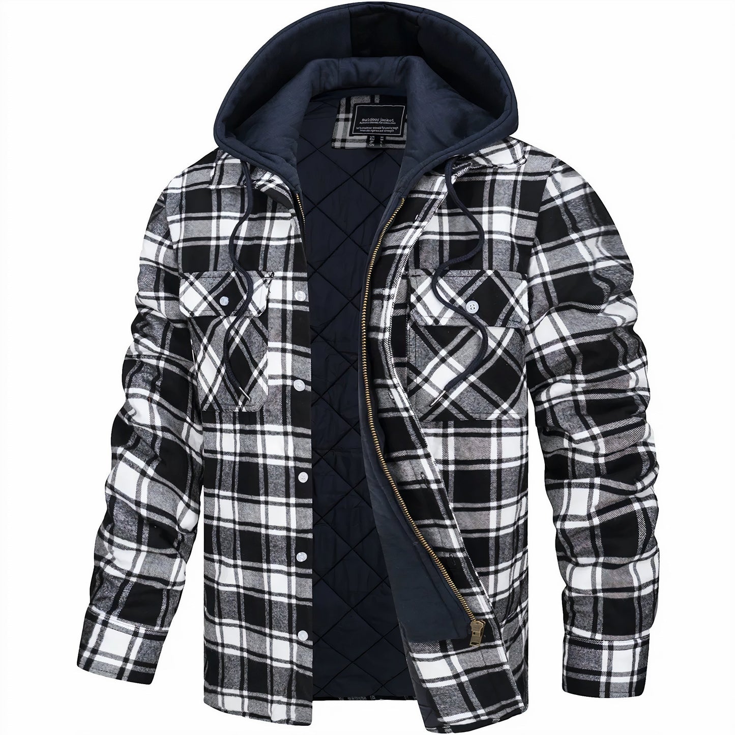 Veste Hiver en Flanelle Explorer - Chaude et Robuste pour les Aventures en Plein Air