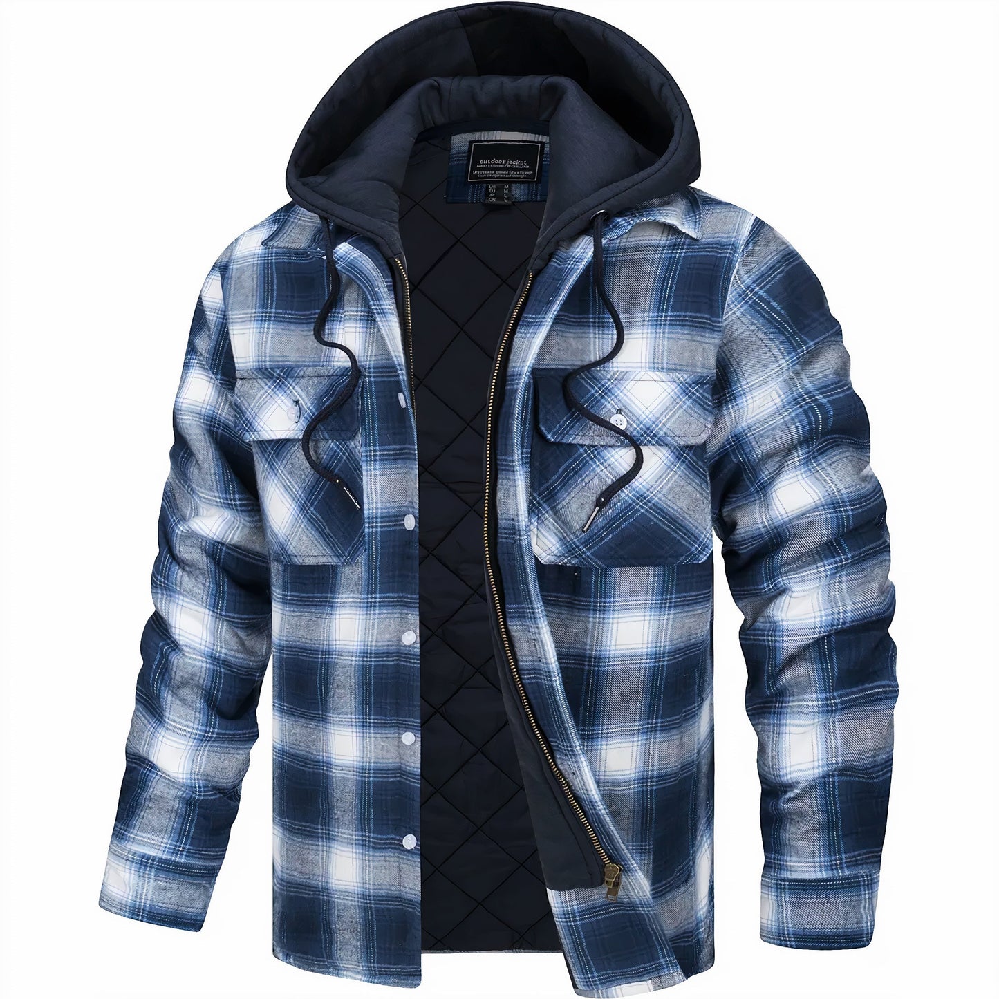 Veste Hiver en Flanelle Explorer - Chaude et Robuste pour les Aventures en Plein Air