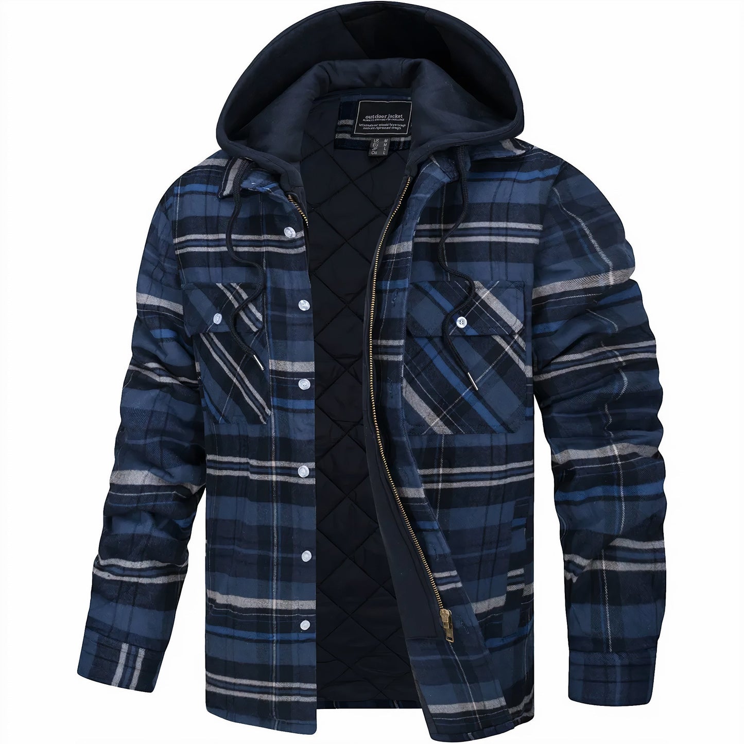 Veste Hiver en Flanelle Explorer - Chaude et Robuste pour les Aventures en Plein Air