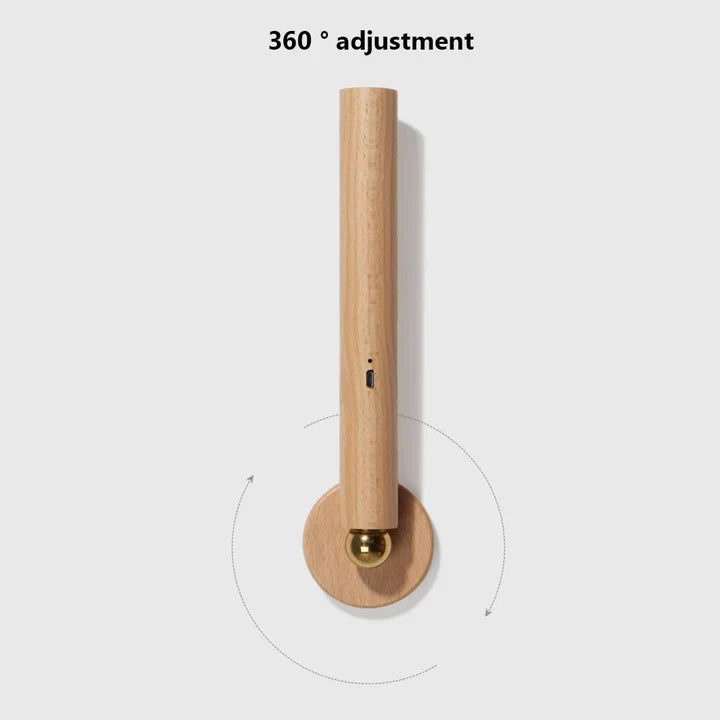 Applique Murale en Bois Aura – Pour un Éclairage d’Ambiance et Flexible