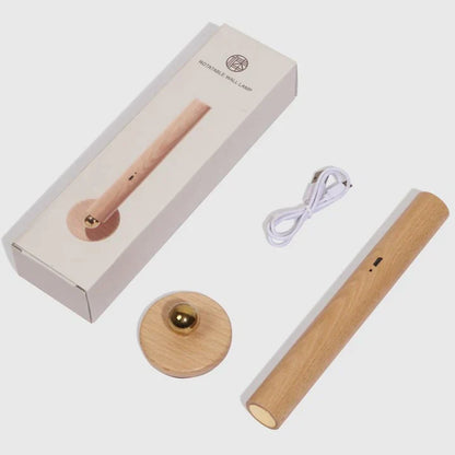 Applique Murale en Bois Aura – Pour un Éclairage d’Ambiance et Flexible