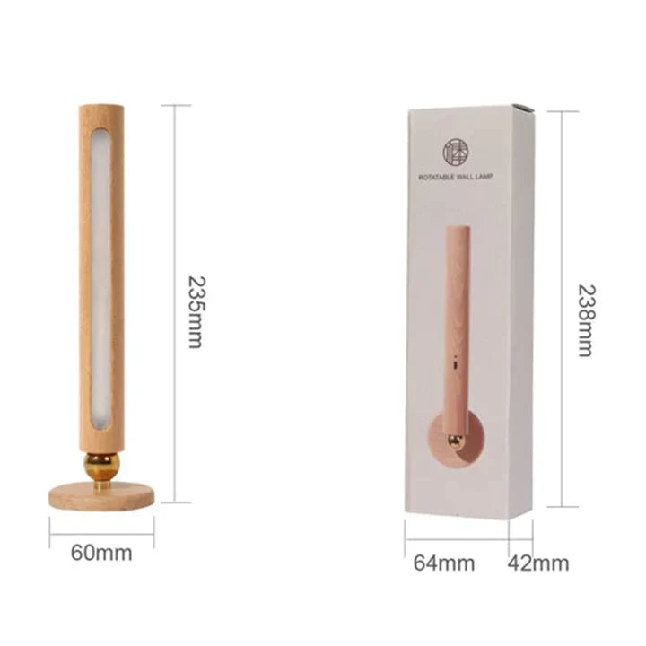 Applique Murale en Bois Aura – Pour un Éclairage d’Ambiance et Flexible